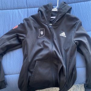 Indiana Hoosier Zip Up Hoodie